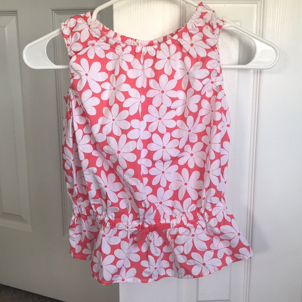 Girls sleeveless top